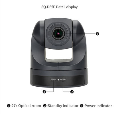 Конференц-зал Решение встреч Square-Dcamera Прочная видеокамера высокой четкости Телеконференцсвязь