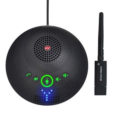 Профессиональный конференц-микрофон SQ-M13W 2.4G беспроводной всенаправленный микрофон, 360-градусный прием, высококачественный аудио и снижение шума