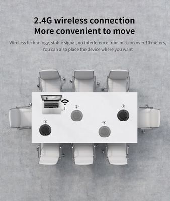Всенаправленный микрофон SQ-M4W Профессиональный видеоконференц-конференц-микрофон