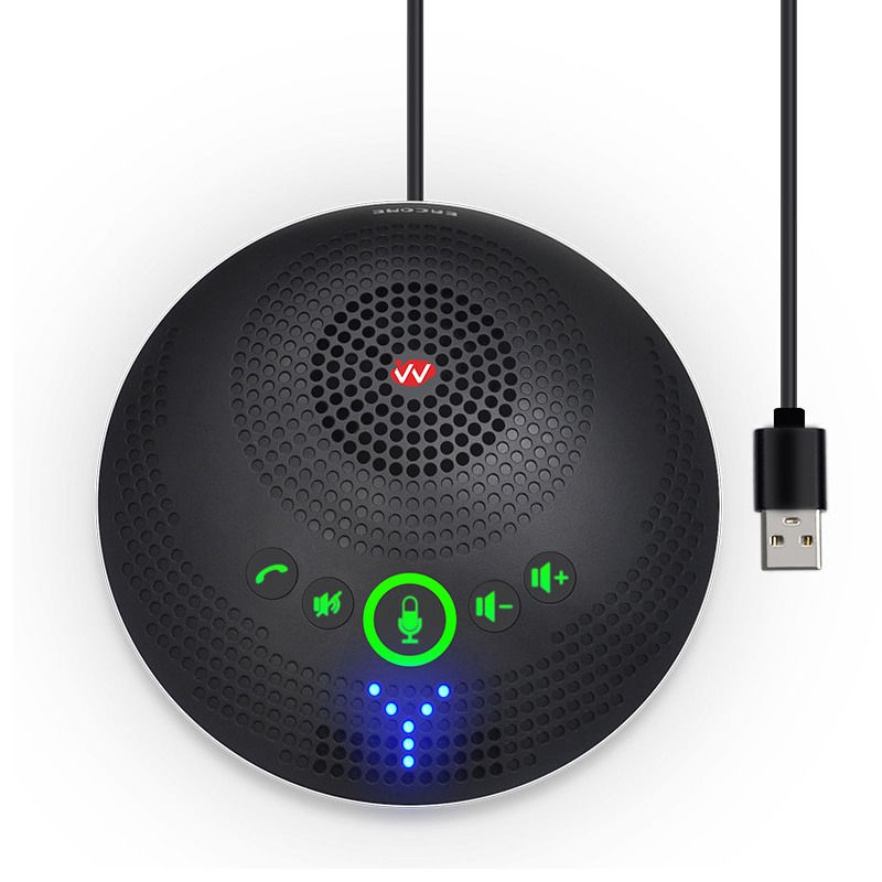Профессиональный конференц-микрофон SQ-M13U 2.4G беспроводной всенаправленный микрофон, 360-градусный пикап, аудио высокой четкости и снижение шума
