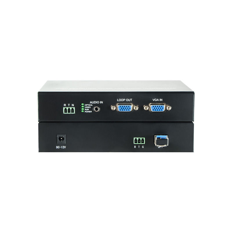 FTTN SQ-VGA02 VGA Digital Fiber Optic Video Terminal Противопомешательство передачи на большие расстояния